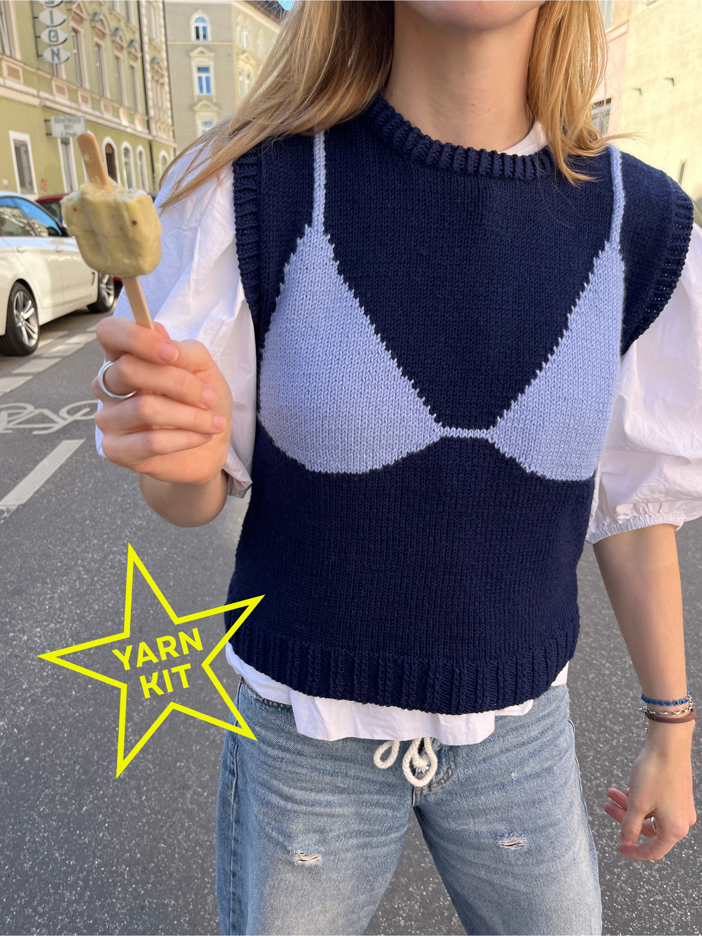 Bikini Slipover - Garnpaket