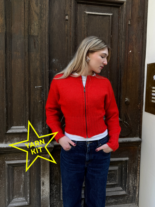 Wilma Cardigan - Yarn Kit