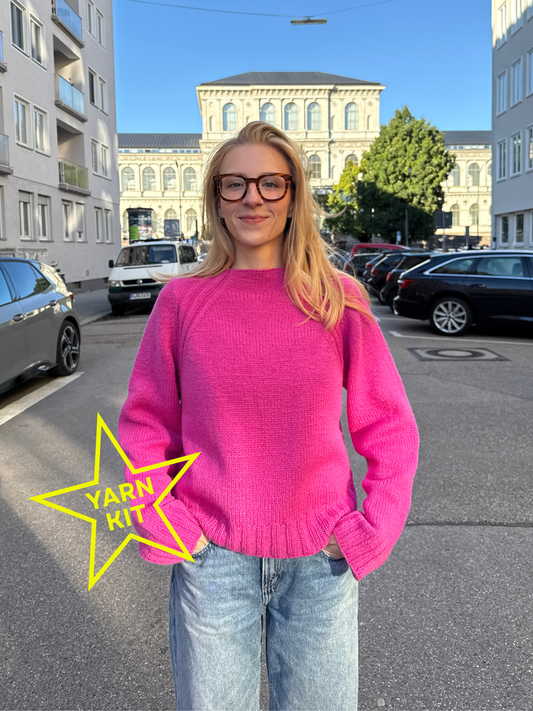Rosa Raglan - Yarn Kit (coming soon)