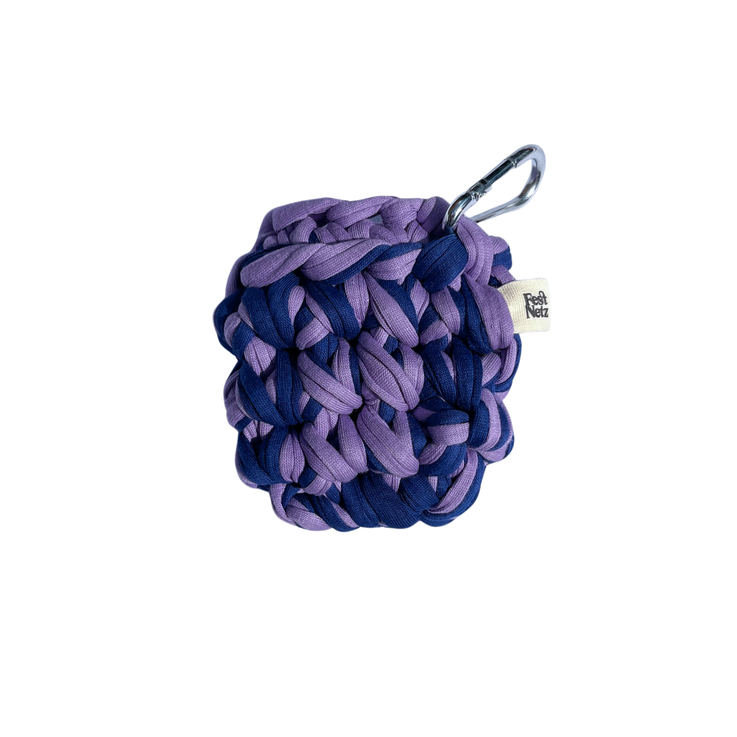 LOTTE CASE - Handmade Crochet Headphone Case in Lavender and Blue