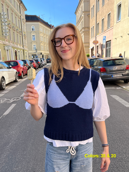 Bikini Slipover - Garnpaket