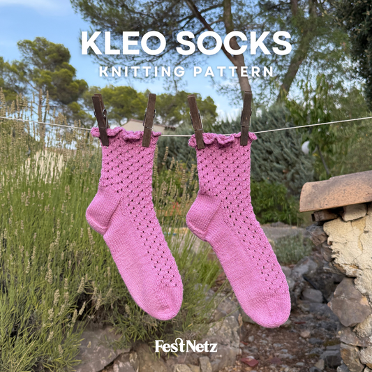 KLEO SOCKS KNITTING PATTERN - English and German