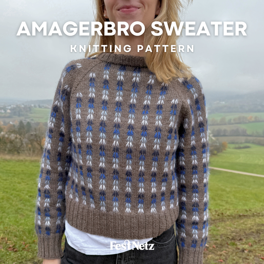 AMAGERBRO SWEATER KNITTING PATTERN