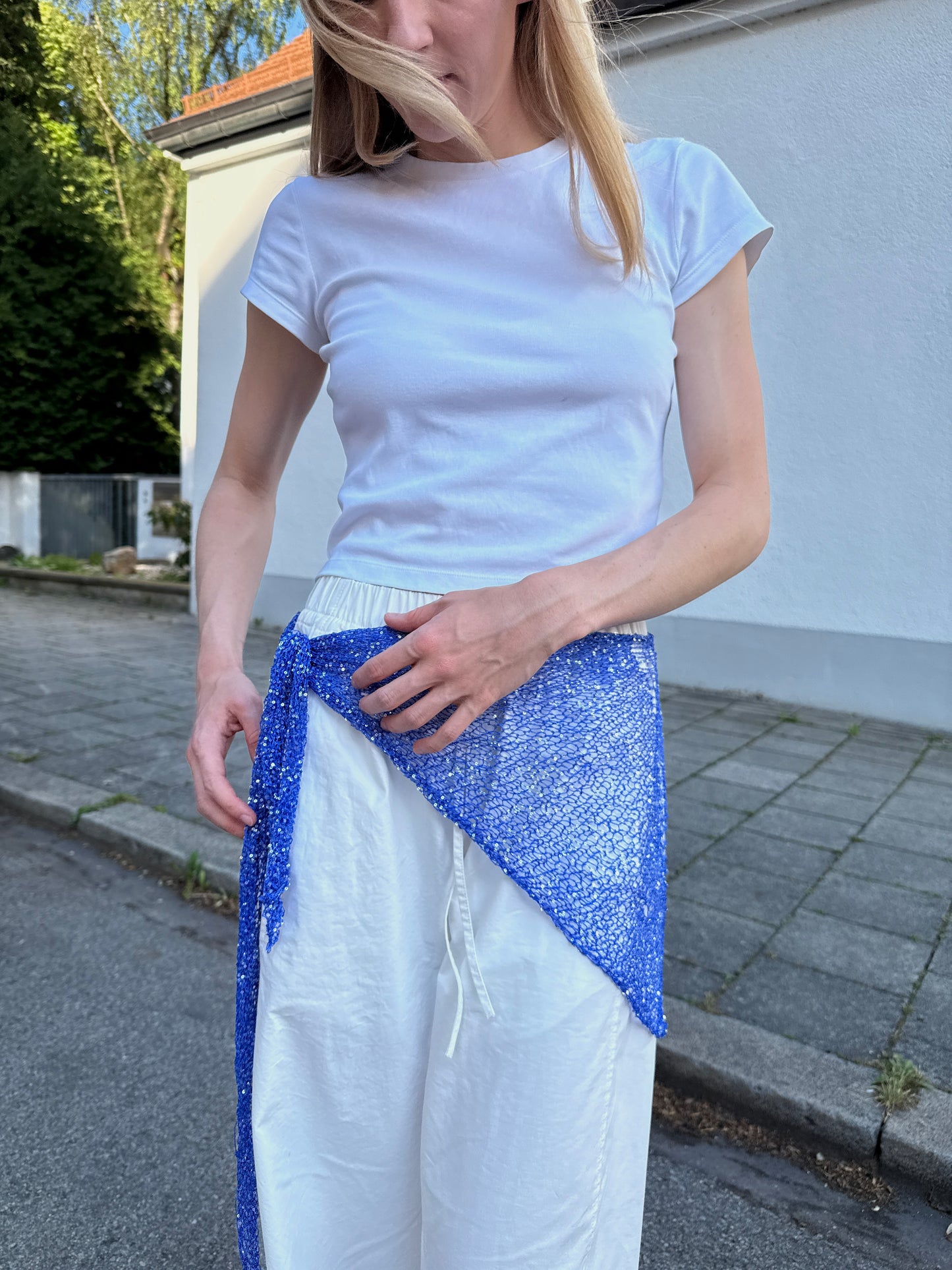(Disco) Henri Triangle Scarf - Yarn Kit