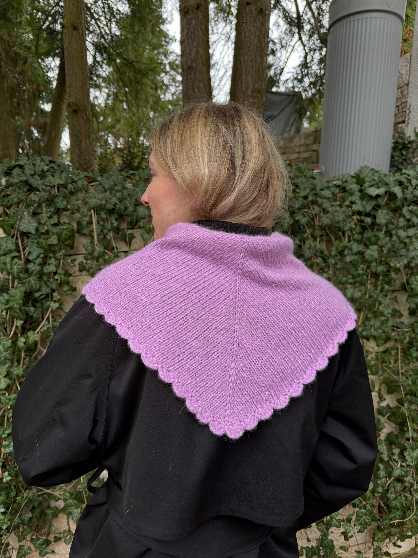 Henri Triangle Scarf - Knitting Pattern