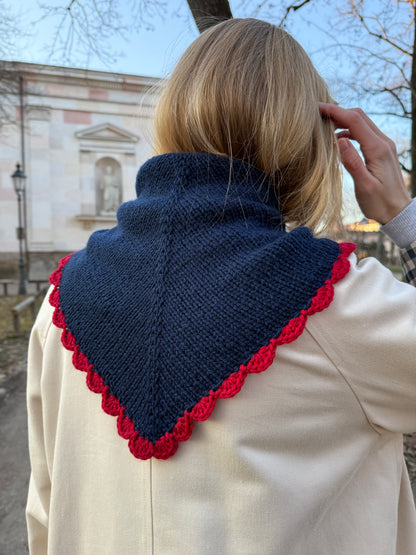 Henri Triangle Scarf - Knitting Pattern