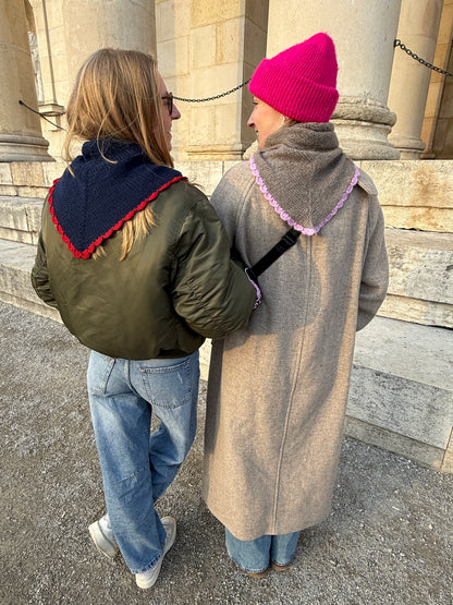 Henri Triangle Scarf - Knitting Pattern