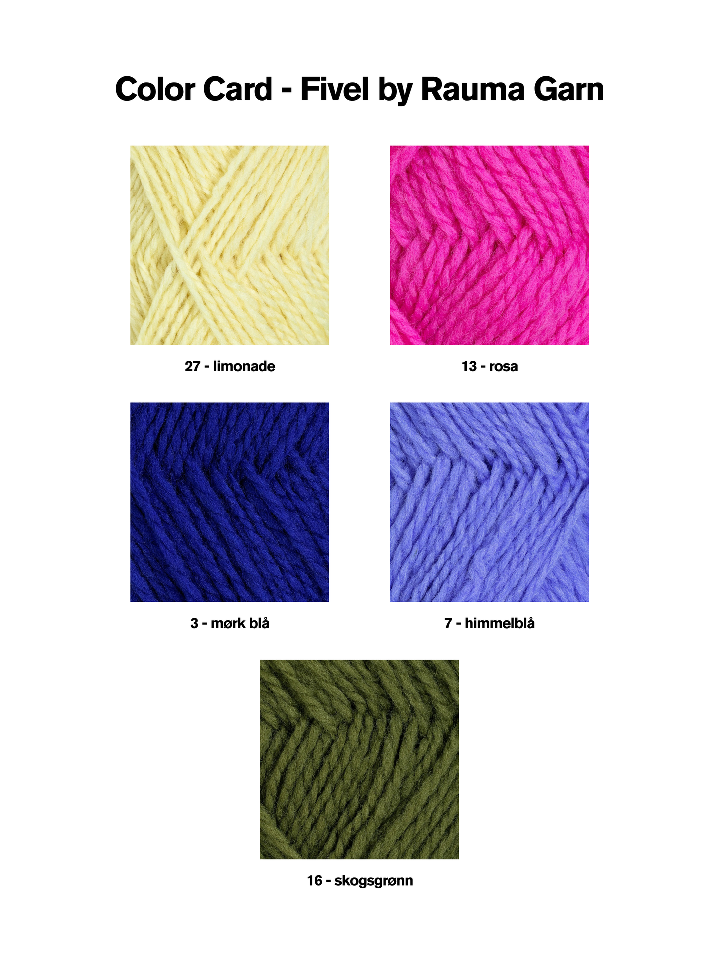 Rosa Raglan - Garnpaket